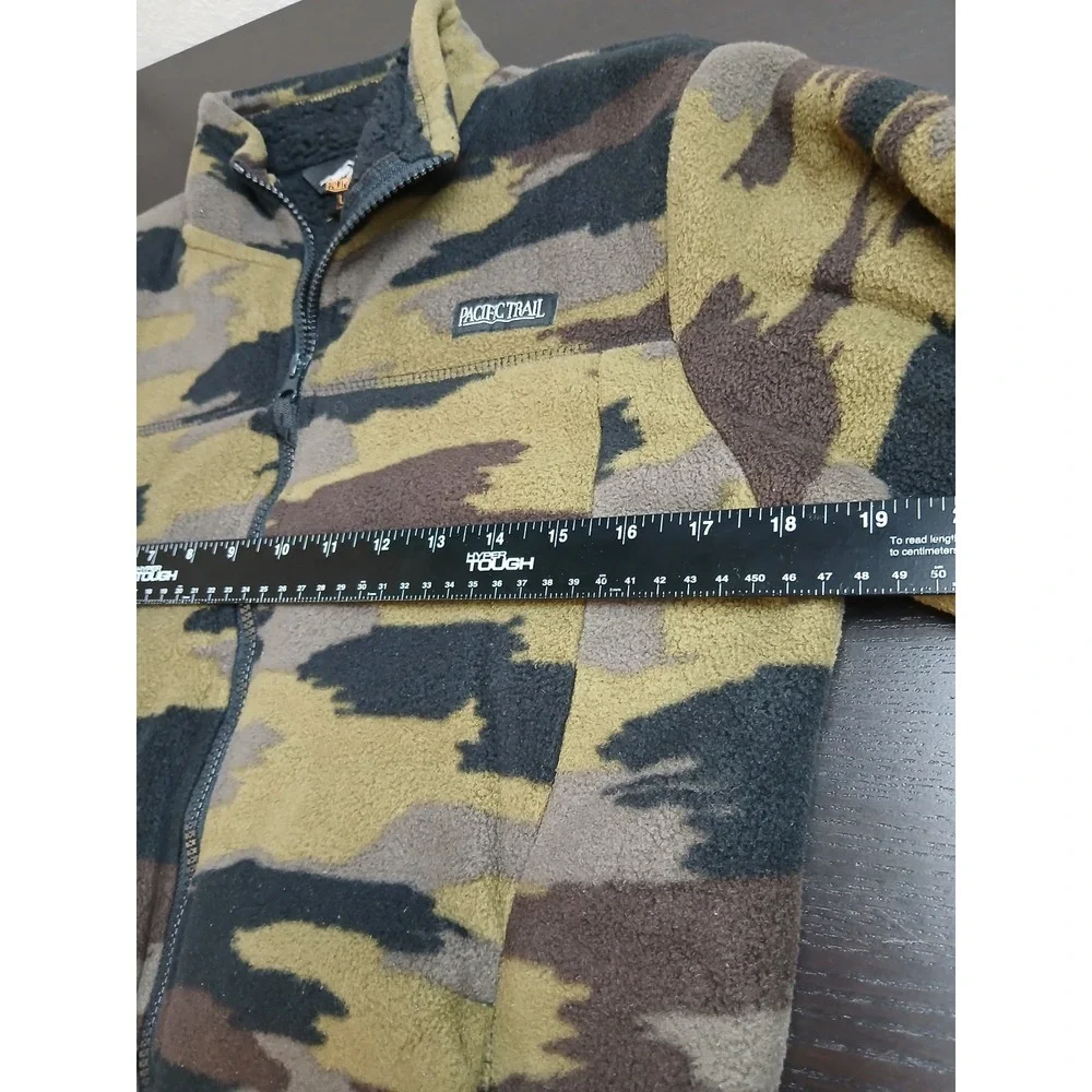 Pacific Trail Boys Camo Soft Warm Fleece‎ Jacket, Size L (14/16) #430C